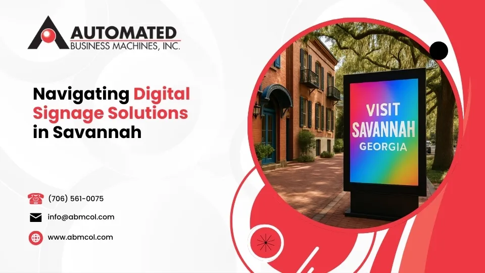 Read more about the article Navigating Digital Signage Solutions in Savannah