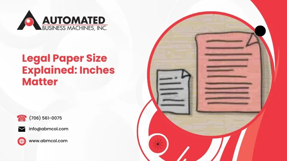 Read more about the article Legal Paper Size Explained: Inches Matter